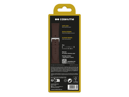 CASEME Kunstlederband für Apple Watch 42-44-45-49mm/Ultra