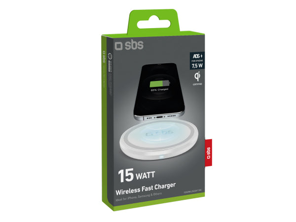 Kaufuniversum - SBS Drahtlose Ladebasis mit 15W