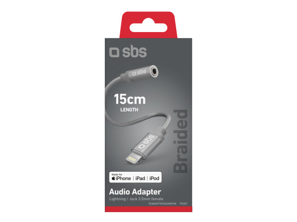 Kaufuniversum - SBS Adapter Lightning-Stecker – Klinkenbuchse