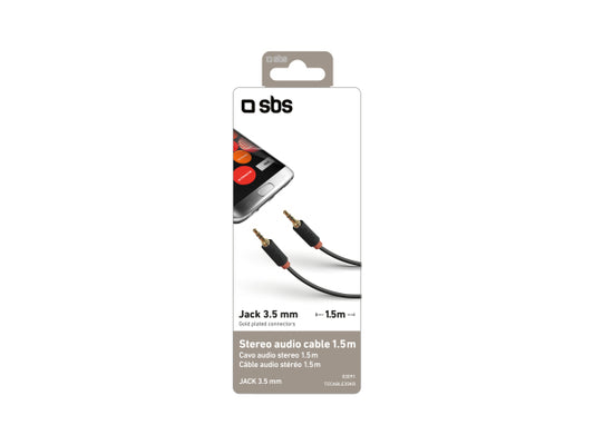 SBS 3,5 mm Audio/Stereo-Klinkenstecker für Handys und Smartphones