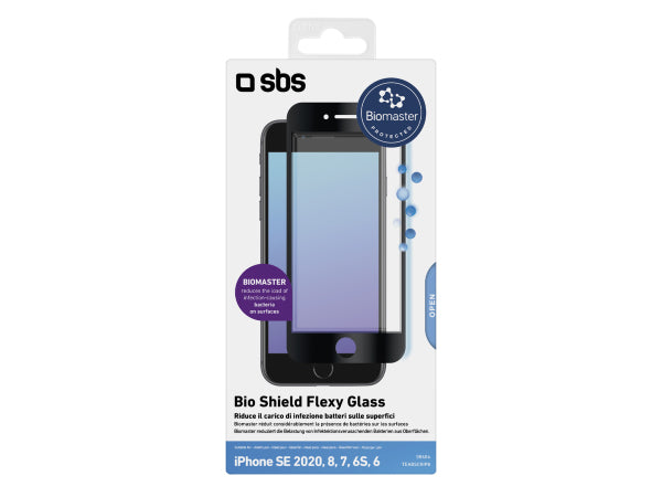 Kaufuniversum - SBS Antimikrobielle Nanofaserfolie Bio Shield für iPhone SE 2020/iPhone 8/iPhone 7/iPhone 6s/iPhone 6