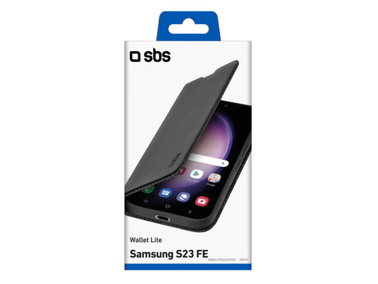 SBS Bookcase Wallet Lite-Hülle für Samsung Galaxy S23 FE