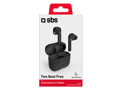 SBS Beat Free – True Wireless Stereo-Ohrhörer mit Touch-Steuerung