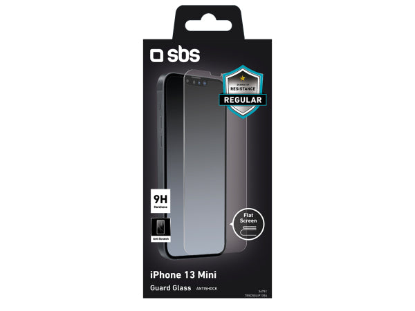 Kaufuniversum - SBS Glas-Displayschutz für iPhone 13 Mini