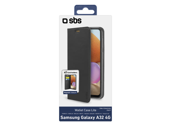 Kaufuniversum - SBS Bookcase Wallet Lite-Hülle für Samsung Galaxy A32 4G