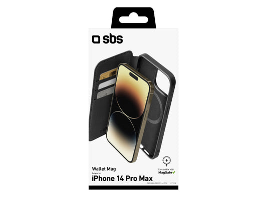 SBS MagSafe-kompatible aufklappbare Hülle für iPhone 14 Pro Max