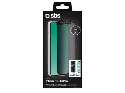 SBS Bildschirmschutz aus Glas Full Cover Privacy