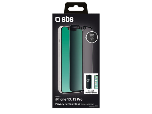 SBS Bildschirmschutz aus Glas Full Cover Privacy