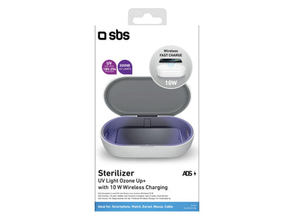 SBS UV-Sterilisator mit Ozon und kabelloser 10-W-Ladung