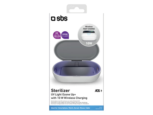 SBS UV-Sterilisator mit Ozon und kabelloser 10-W-Ladung