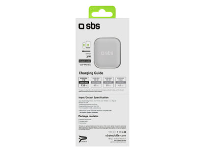 SBS Kabellose 3-W-Ladestation