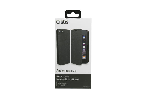 Kaufuniversum - SBS Klapphülle im Hochformat für iPhone SE/5S/5