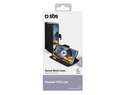 SBS Handyhülle Book Sense für Huawei P20 Lite