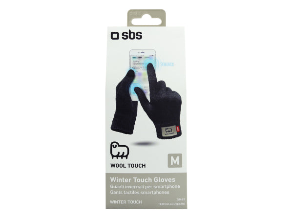 Kaufuniversum - SBS Handschuhe Touchscreen Größe M für Smartphone