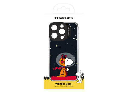 CASEME Hülle mit Peanuts-Motiv und Objektivschutz für das iPhone 15 Pro Max