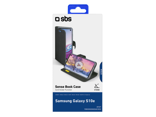 SBS Klapphülle im Hochformat Sense für Samsung Galaxy S10e