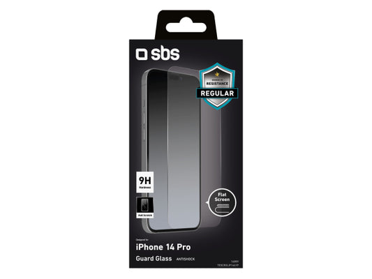 SBS Glas-Displayschutz für iPhone 14 Pro