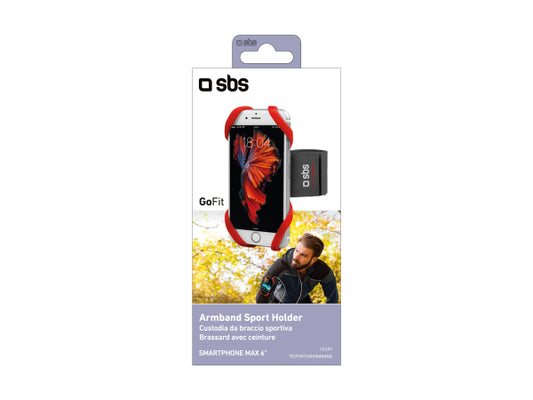 SBS Universelle Armbinde für Smartphones von 4" bis 6"