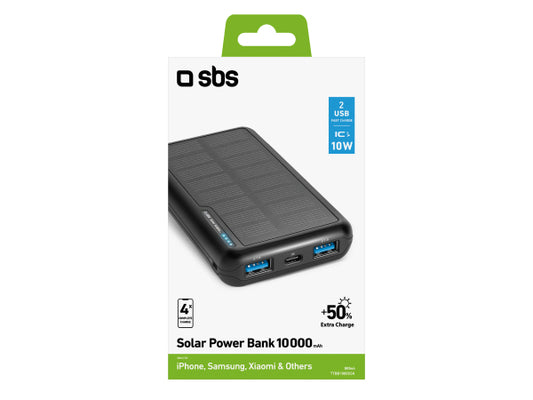 Solar Powerbank 10.000 mAh