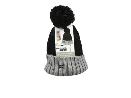 SBS Wintermütze mit eingebauten Stereo-Kopfhörern und Mikrofon