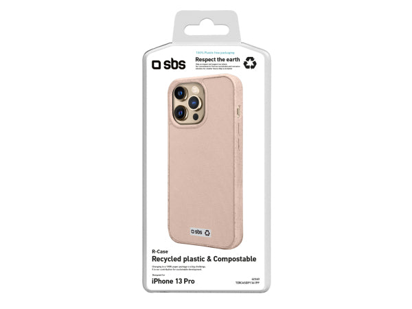 Kaufuniversum - SBS Farbiges Cover aus recyceltem Kunststoff R-PET für iPhone 13 Pro