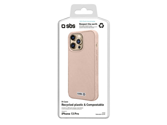 SBS Farbiges Cover aus recyceltem Kunststoff R-PET für iPhone 13 Pro