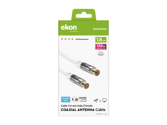EKON Satellitenantennenkabel, 120dB