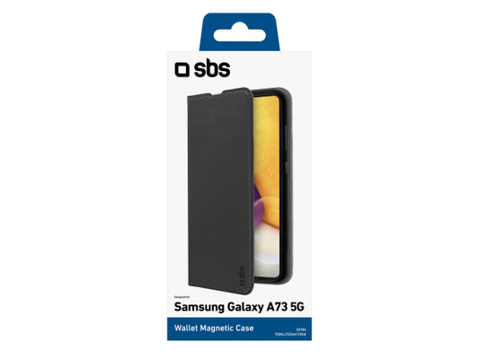 SBS Bookcase Wallet Lite-Hülle für Samsung Galaxy A73 5G