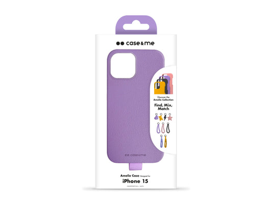 CASEME Cover Amelie in Lederoptik für das iPhone 15