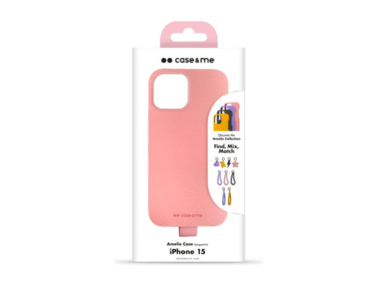 CASEME Cover Amelie in Lederoptik für das iPhone 15