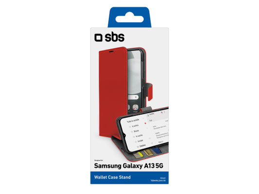 SBS Book Case Wallet für Samsung Galaxy A13 5G mit Standfunktion