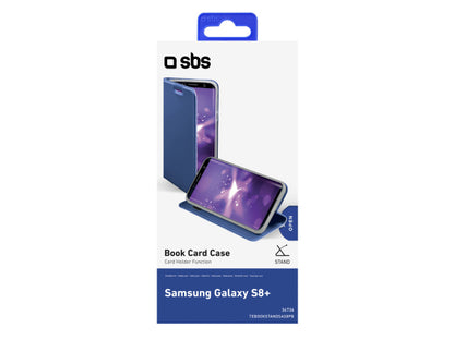 SBS Klapphülle mit Ständerfunktion für Samsung Galaxy S8+