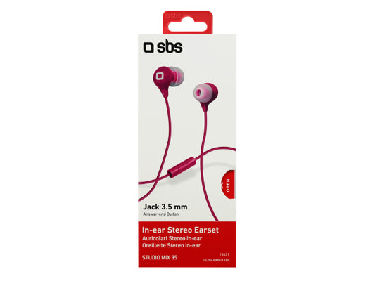 SBS Stereo In-Ear-Kopfhörer Studio Mix 35