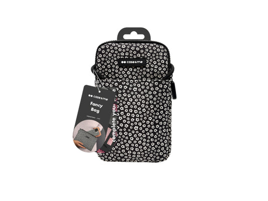 CASEME Kleine Handtasche mit verstellbarem Schulterriemen