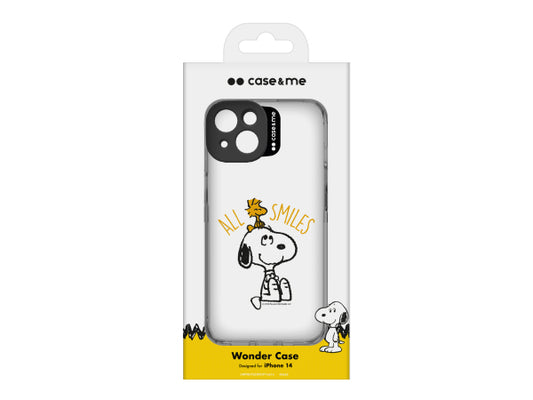 CASEME Hülle mit Peanuts-Motiv und Objektivschutz für das iPhone 14