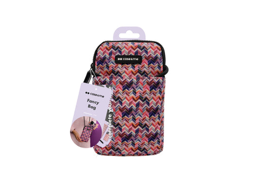 CASEME Kleine Handtasche mit verstellbarem Schulterriemen