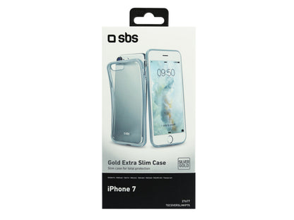 SBS Cover Extra Slim Gold Collection für iPhone 8 / 7 / 6s / 6