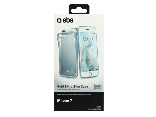 SBS Cover Extra Slim Gold Collection für iPhone 8 / 7 / 6s / 6