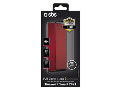 SBS Glas Displayschutz Full Cover für Huawei P Smart 2021