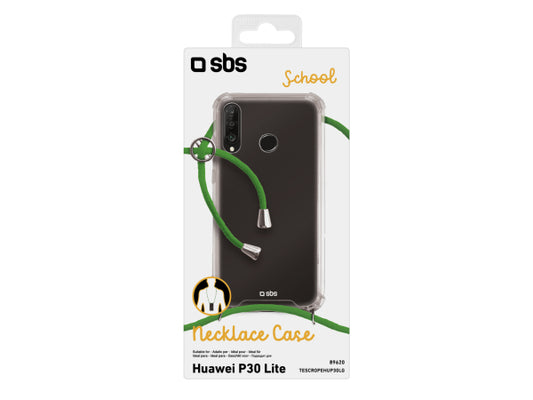 SBS Cover „School“ mit Umhängeband für Huawei P30 Lite