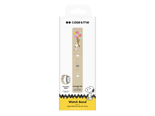 CASEME Armband für Apple Watch 42, 44, 45,49mm mit Peanuts™-Design