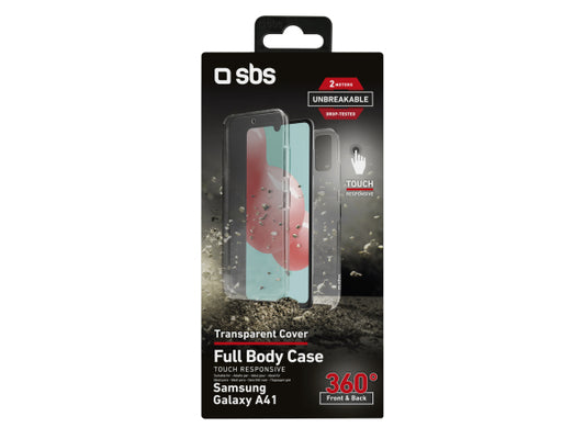 SBS Cover Full Body 360° für Samsung Galaxy A41 – Unbreakable Collection