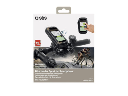 SBS Universelle Fahrradhalterung für Smartphones bis 5,5"