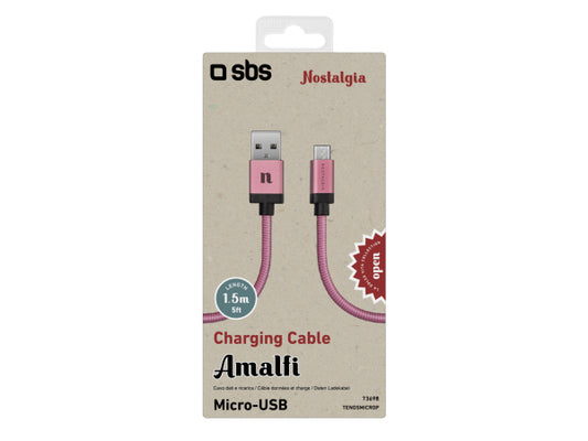 SBS Amalfi-USB-Datenkabel und Micro-USB-USB 2.0-Aufladung