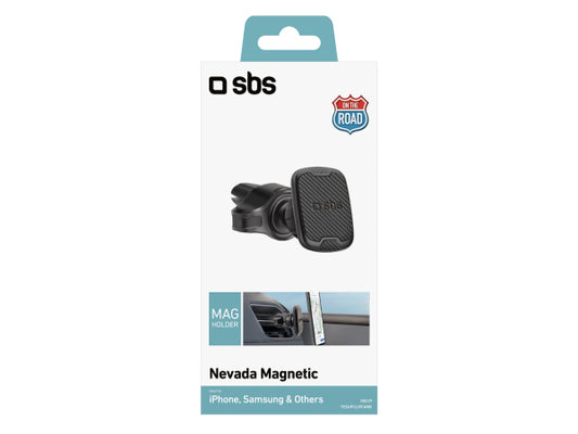 SBS Magnetische Autohalterung für Smartphone mit Clip-Fixierung