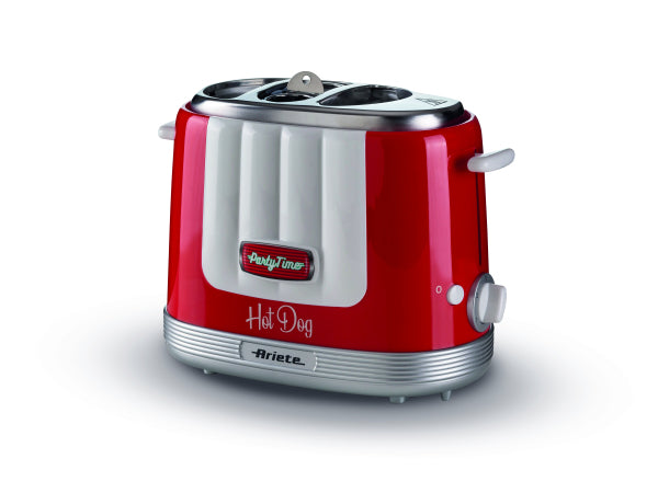 Kaufuniversum - Ariete Hot Dog Macher - Party Time - Rot
