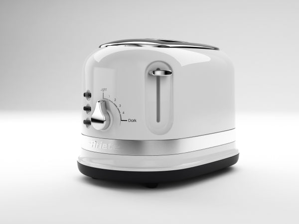 Kaufuniversum - Ariete Toaster mit Klemmen - Moderna - Weiss