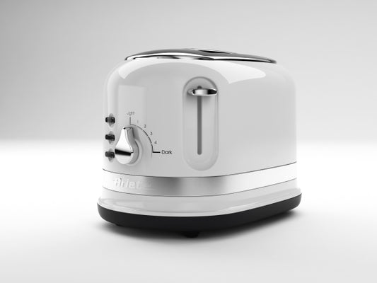 Kaufuniversum - Ariete Toaster mit Klemmen - Moderna - Weiss