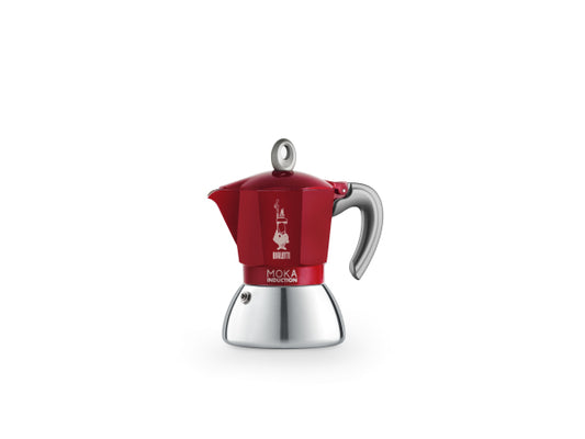 Kaufuniversum - BIALETTI MOKA INDUCTION RED, 4 Becher