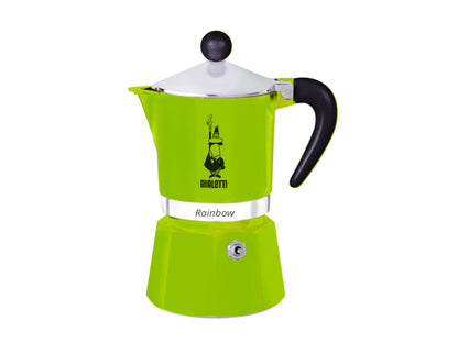 BIALETTI RAINBOW GrÃ¼n - 3 Becher